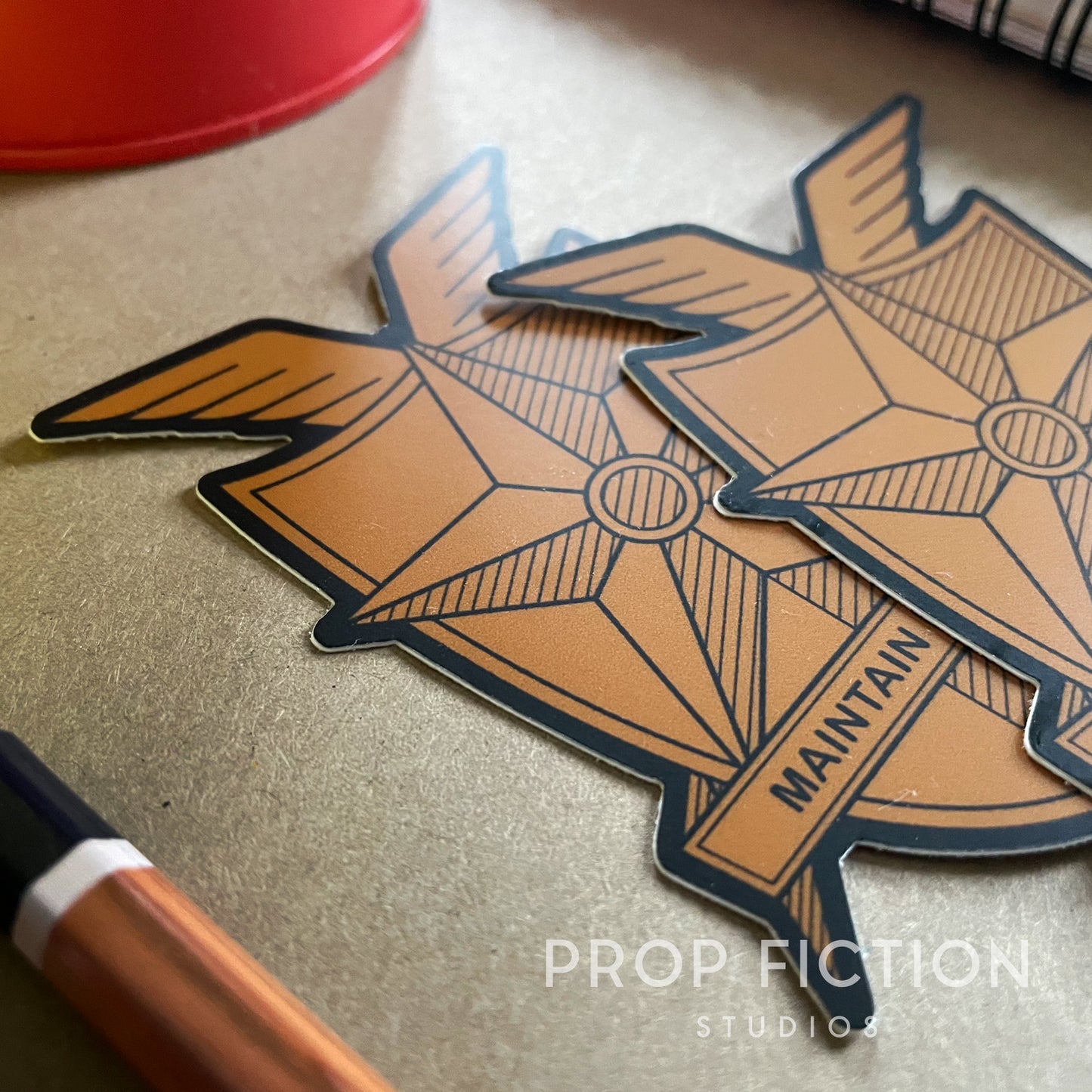 Mad Max - Prop MPF Vehicle Stickers / Small MFP ‘Main Force Patrol' Display Decals