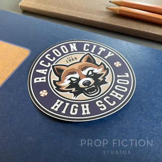 Resident Evil - Prop Raccoon City High School Sticker / Set Equipment Decal