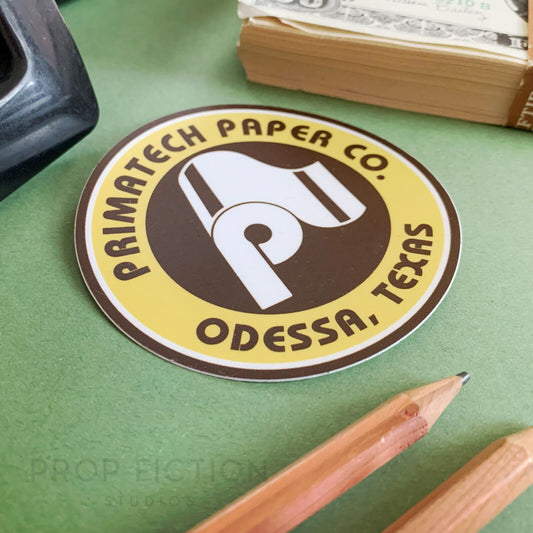 Heroes - Prop 'Primatech' Cosplay Laptop Sticker / Equipment Display Decal