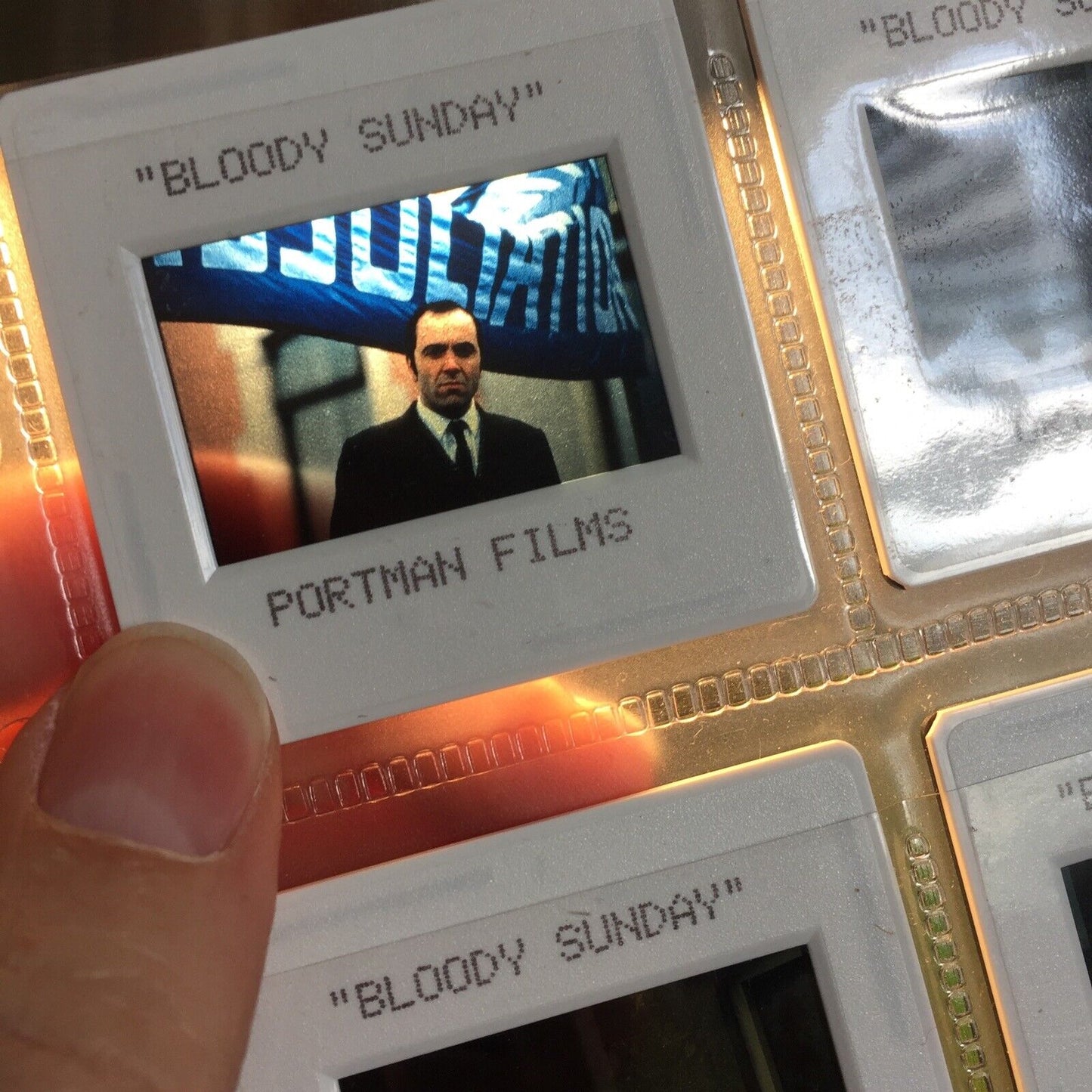 Bloody Sunday - Portman Films - Rare Set of 7 Still Slides / Promotional Photos