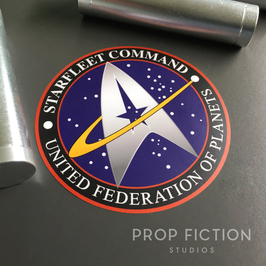 Cosplay Prop Federation / Starfleet Command Case Sticker / Starship Set Decal