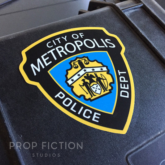 Cosplay Display Sticker: Prop City of Metropolis Sticker / Vehicle Set Dressing Decal