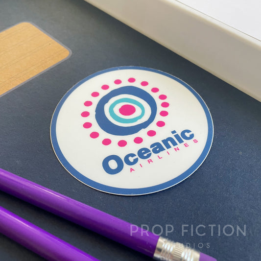 Lost - Prop Oceanic Airlines Case Display Sticker / Cosplay Set Dressing Decal