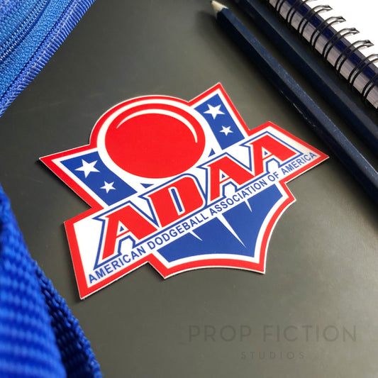 Dodgeball - Prop ADAA Vehicle Sticker / Dodgeball Association Set Dressing Decal