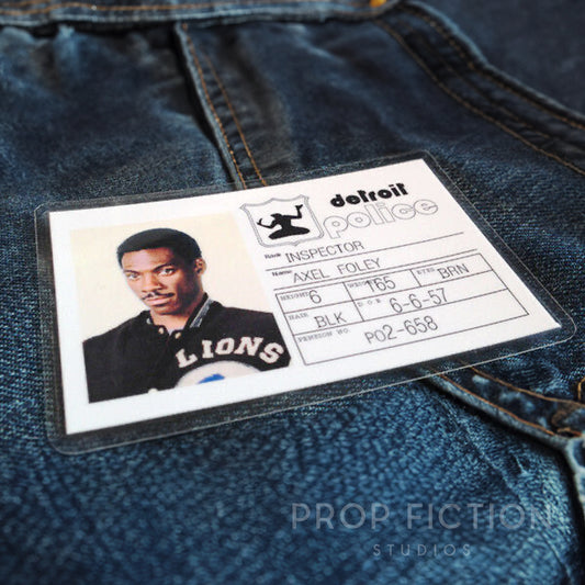 Beverly Hills Cop - Prop Axel Foley Detroit Police Detective Inspector Warrant ID Card