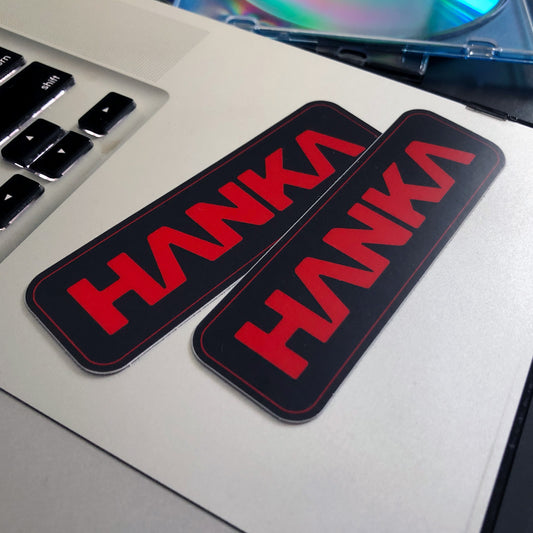 Ghost in the Shell - Pair of Prop Hanka Robotics Equipment Stickers / Set Decals