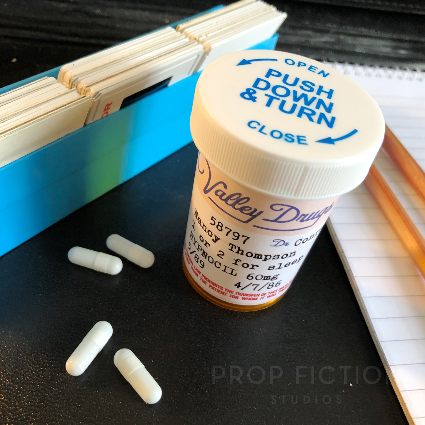 Nightmare on Elm Street: Prop Nancy’s Prescription Hypnocil Pill Container Pot