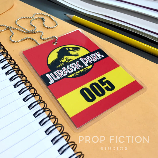 JP / JPU - Prop Tour Vehicle Tag Badge / Car Access ID Cosplay Card Tag