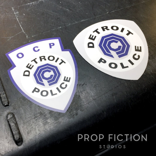 RoboCop - Prop OCP Vehicle Equipment Stickers / Case Set Dressing Decals