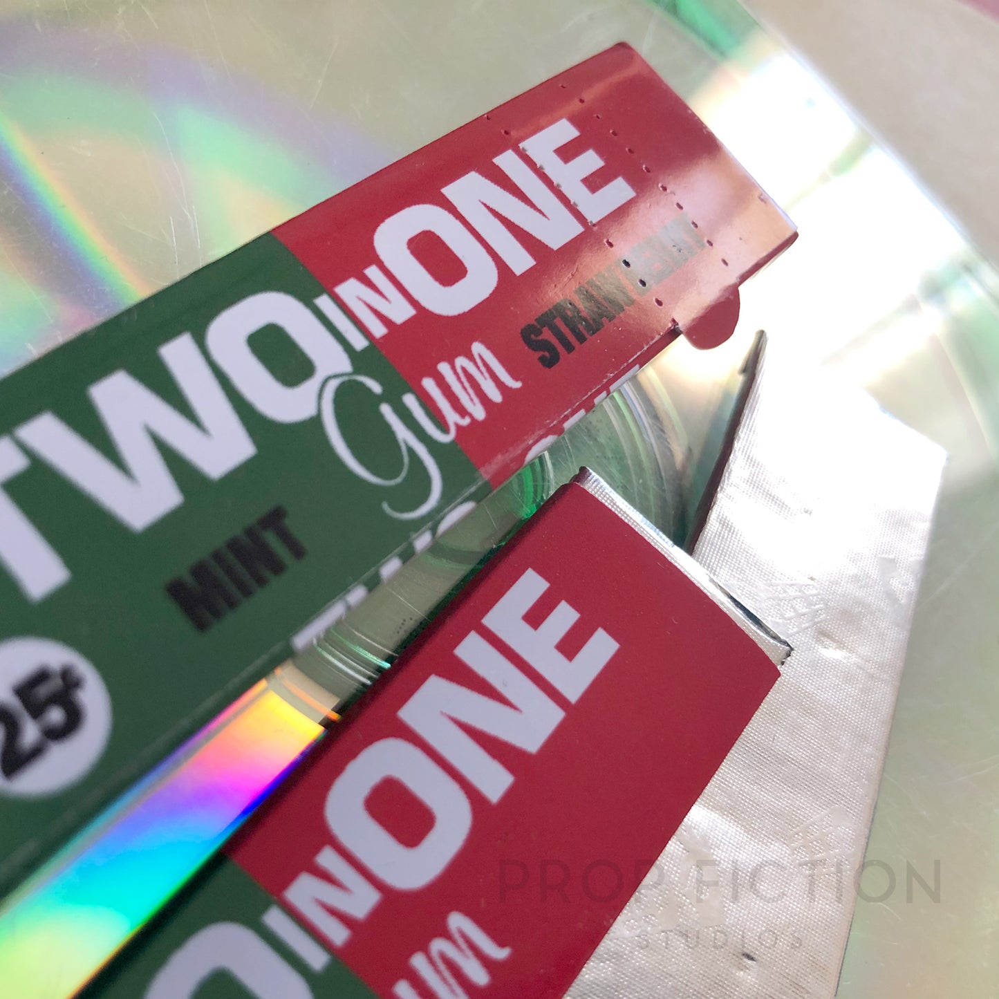 Mission Impossible - Prop 'Two in One' Chewing Gum Pack / Gum Stick Display Set