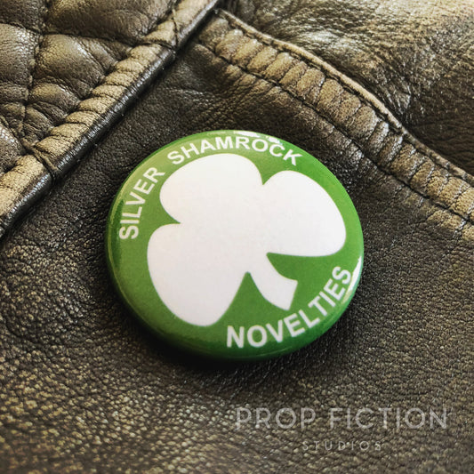Halloween III: Prop Silver Shamrock Novelties Promo Cosplay 1.5”  Button Badge