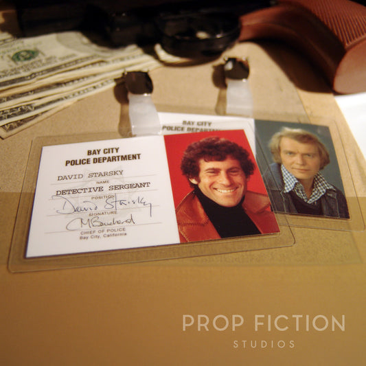 Starsky & Hutch - Bay City Police Detective Clip-on Display Props / Cosplay ID Cards