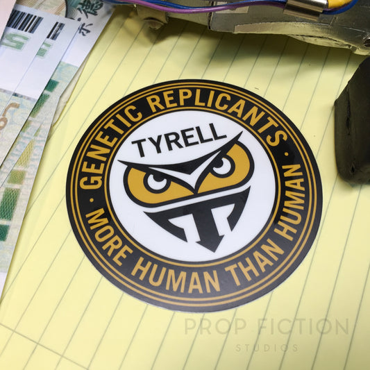 Blade Runner - Prop Tyrell Replicants Sticker / Weatherproof Set Dressing Decal