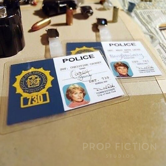 Cagney & Lacey - Detective Warrant Clip-on Prop / Cosplay Police ID Cards