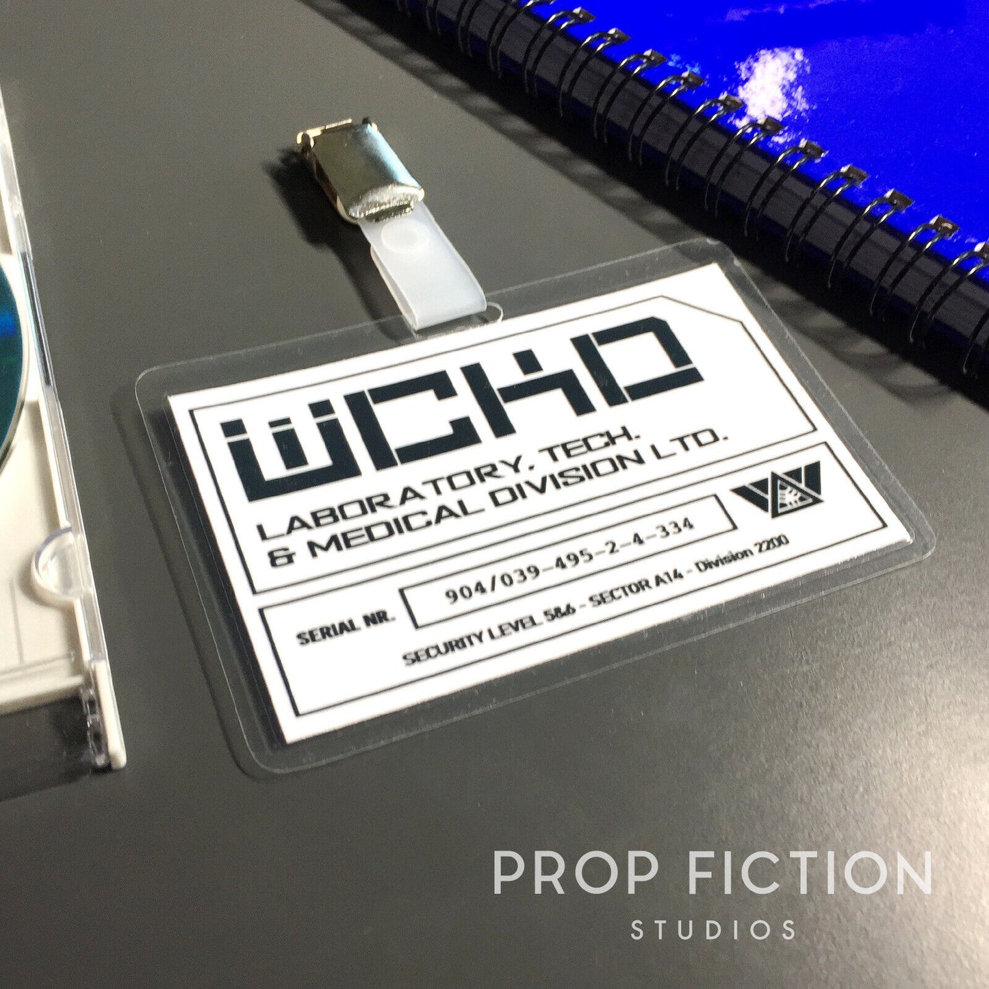 The Maze Runner: WCKD Security Passes / Clip-on Cosplay ID Card Badges