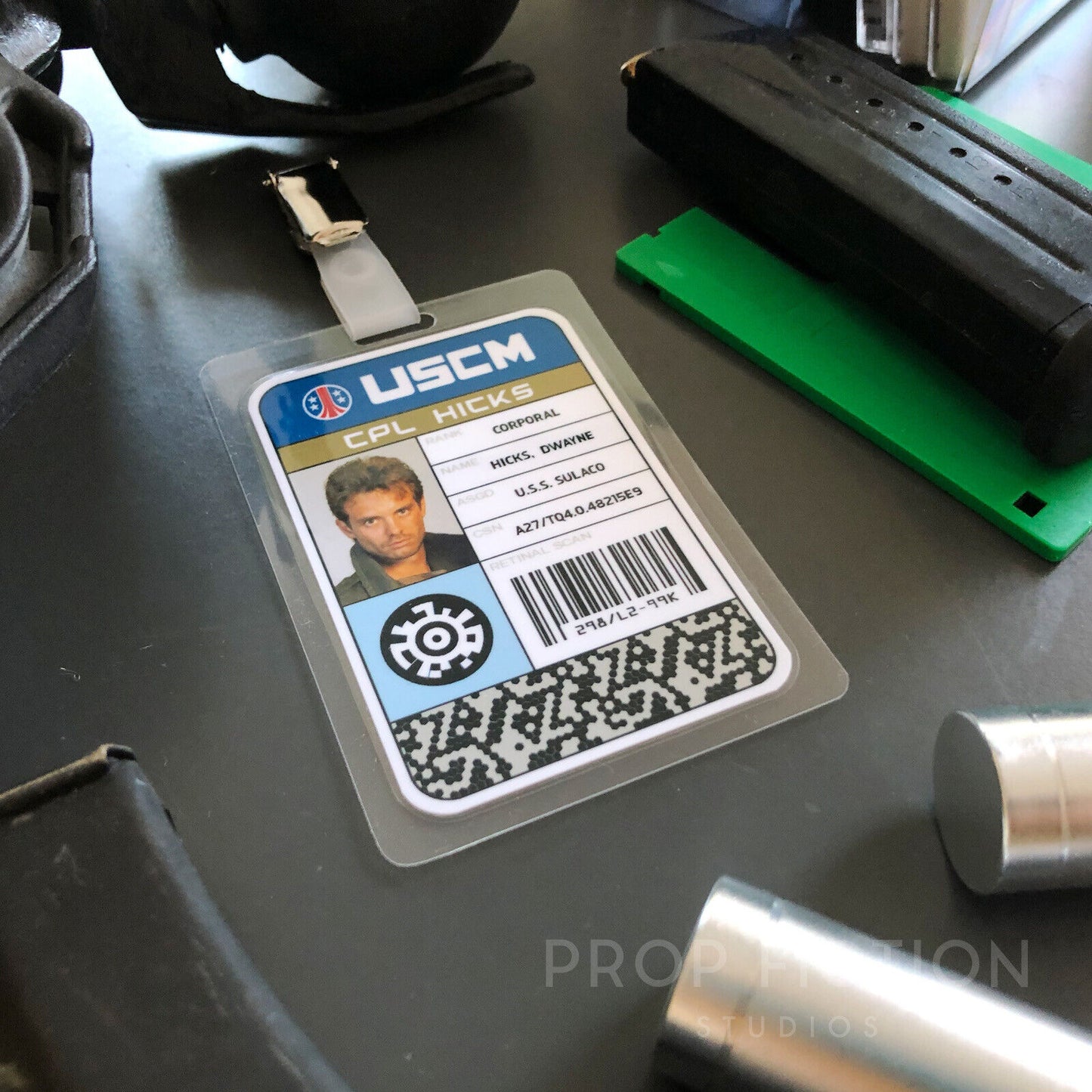 Colonial Marine Cosplay Costume IDs: Prop USS Sulaco Ship Crew Access IDs / Clip-on Cosplay Security Cards