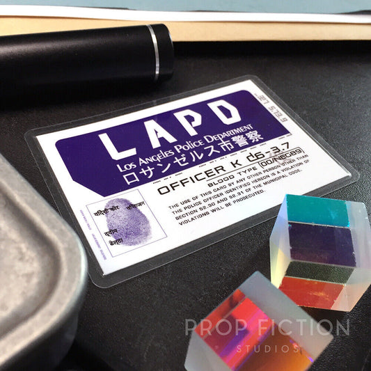 Blade Runner 2049 - Prop Officer ‘K' LA Detective Wallet ID / Cosplay Card