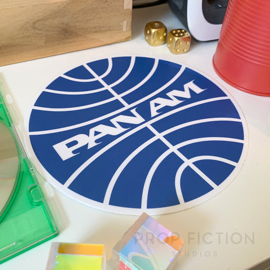 2001: A Space Odyssey - Large 15cm Pan Am / Space Clipper Sticker / Equipment Decal