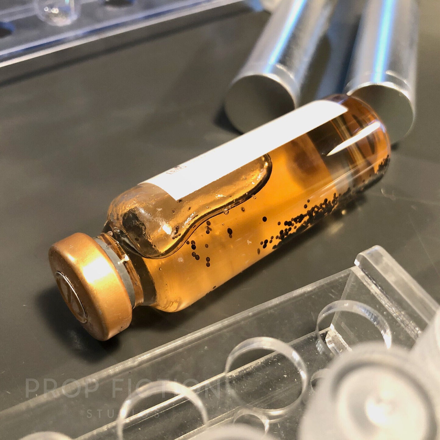 Resident Evil: Prop ‘Las Plagas' Sample Display Phial / Sealed Cosplay Vial