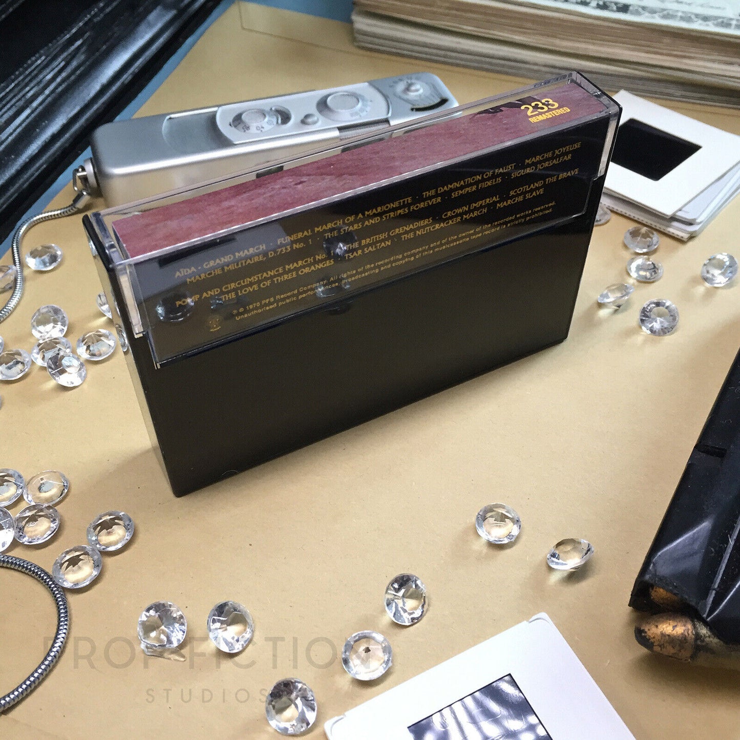 Cosplay Display Prop: DAF - Prop Satellite Control C90 Cassette Display Tape