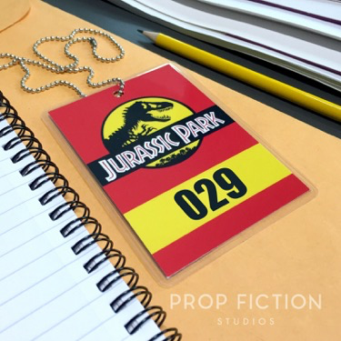 JP / JPU - Prop Tour Vehicle Tag Badge / Car Access ID Cosplay Card Tag