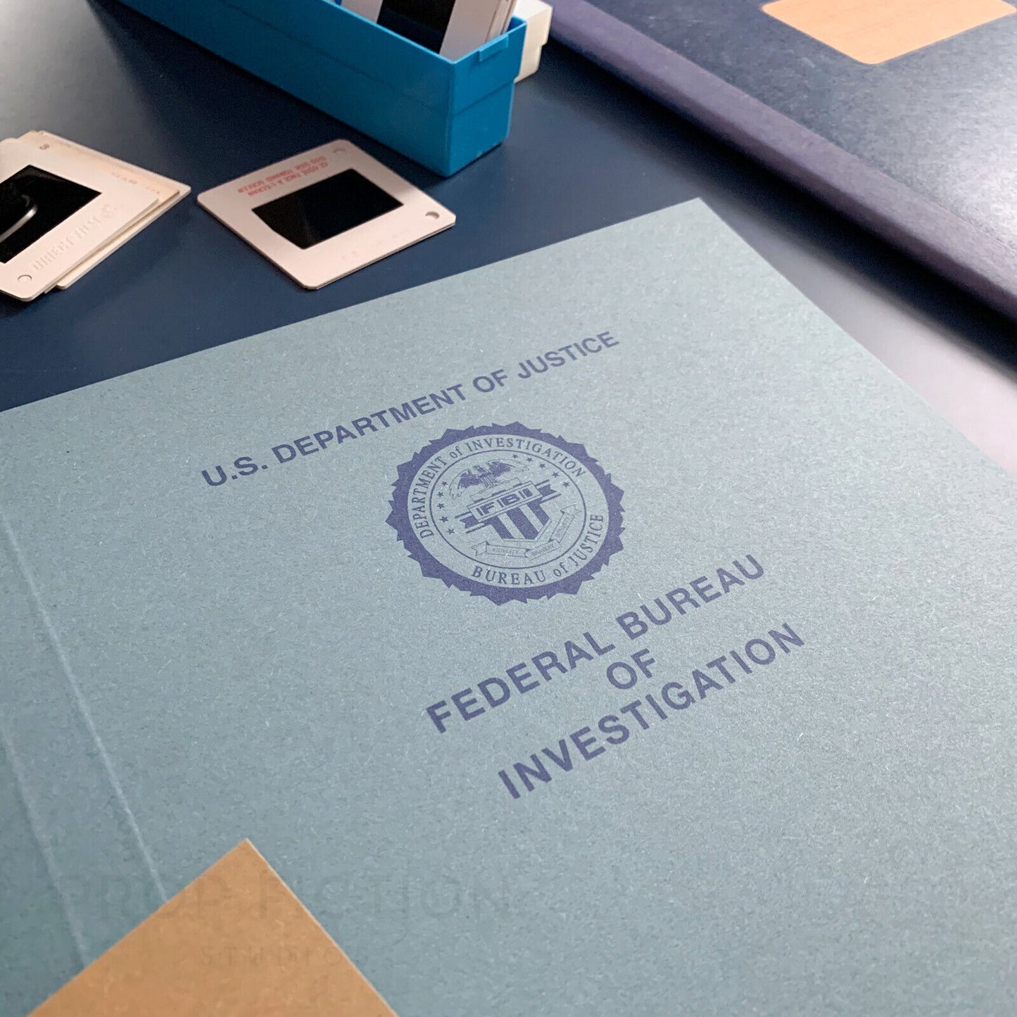 Movie Prop Special Agent Case Investigation Files / 3 x Cosplay Intel Folder Set
