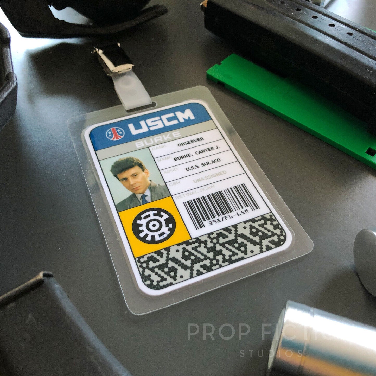 Colonial Marine Cosplay Costume IDs: Prop USS Sulaco Ship Crew Access IDs / Clip-on Cosplay Security Cards