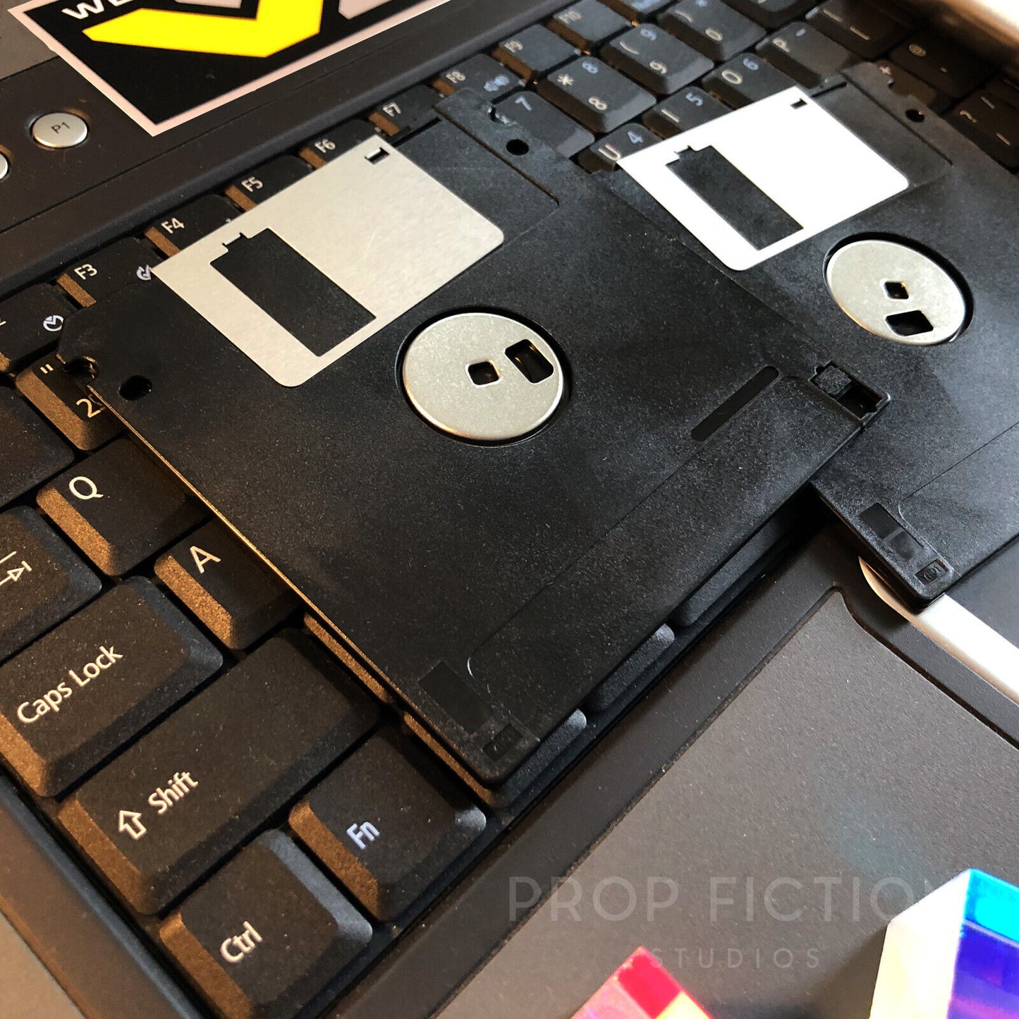 Aliens Cosplay Display Prop Disks: Pair of Prop 3.5” Weyland Yutani Disks / Classified LV-426 Directives