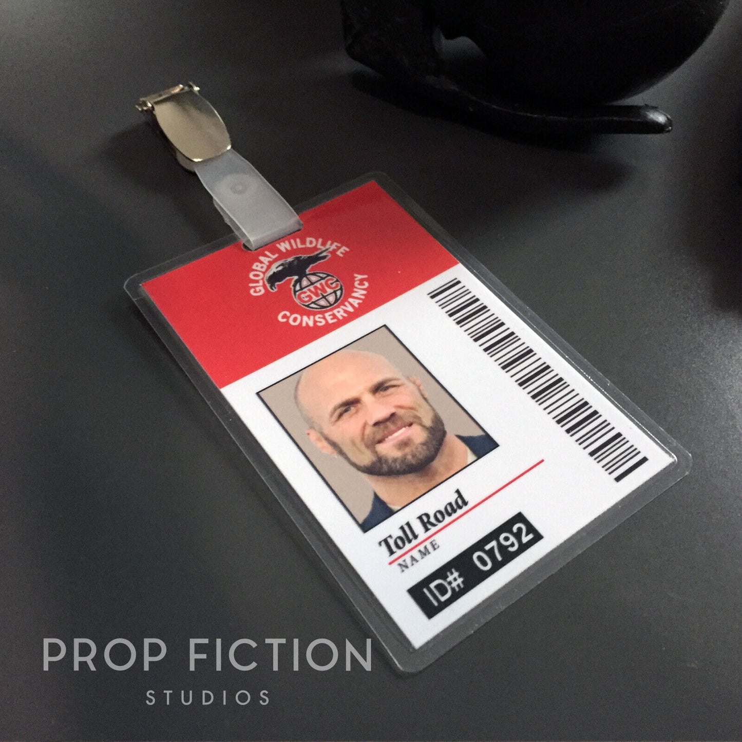 The Expendables: Prop GWC Global Wildlife Conservancy Clip-on Cosplay ID Cards
