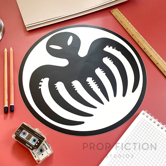 Cosplay Display: Huge Prop SPECTRE Sticker / 12” Thunderball Set Dressing Decal