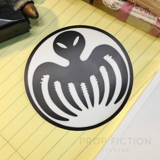 Cosplay Display: Thunderball - Prop SPECTRE Boat Sticker / Set Dressing Decal
