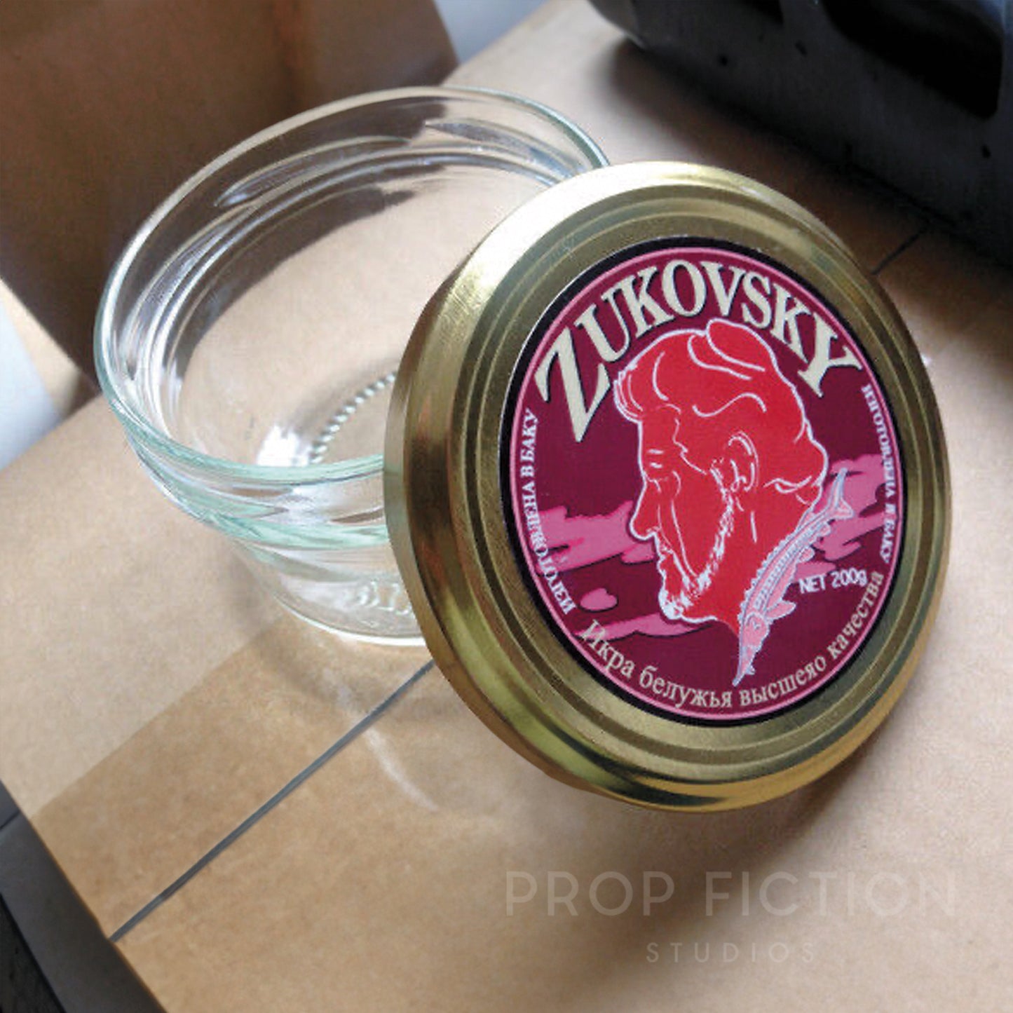 James Bond 007 Cosplay Display Prop: The World is Not Enough TWINE - Prop Zukovsky Caviar Jar