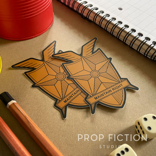 Mad Max - Prop MPF Vehicle Stickers / Small MFP  ‘Main Force Patrol' Display Decals