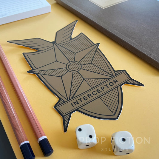 Mad Max - Prop 6” MPF Vehicle Sticker / ‘Interceptor’ Pursuit Car Display Decal