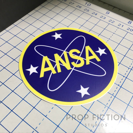 Planet of the Apes - POTA ANSA Case Sticker / Spacecraft Equipment Decal