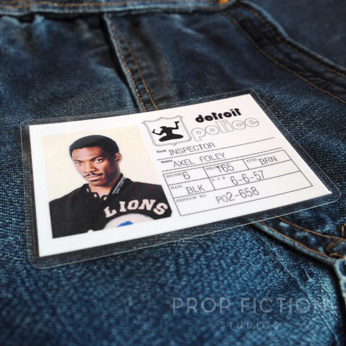 Beverly Hills Cop - Prop Axel Foley Detroit Detective Inspector Warrant ID Card