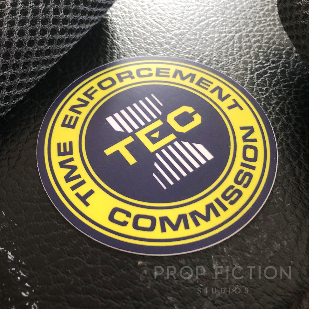Timecop - Prop 'Time Enforcement Commission' Case Sticker / TEC Equipm ...