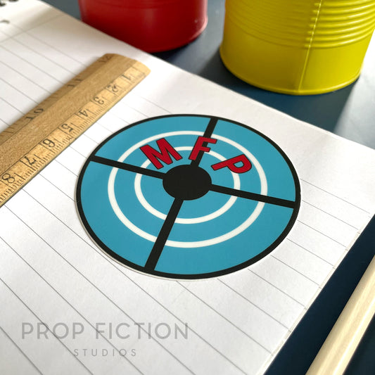 Mad Max - Prop MPF Target Vehicle Sticker / Main Force Patrol Car Display Decal