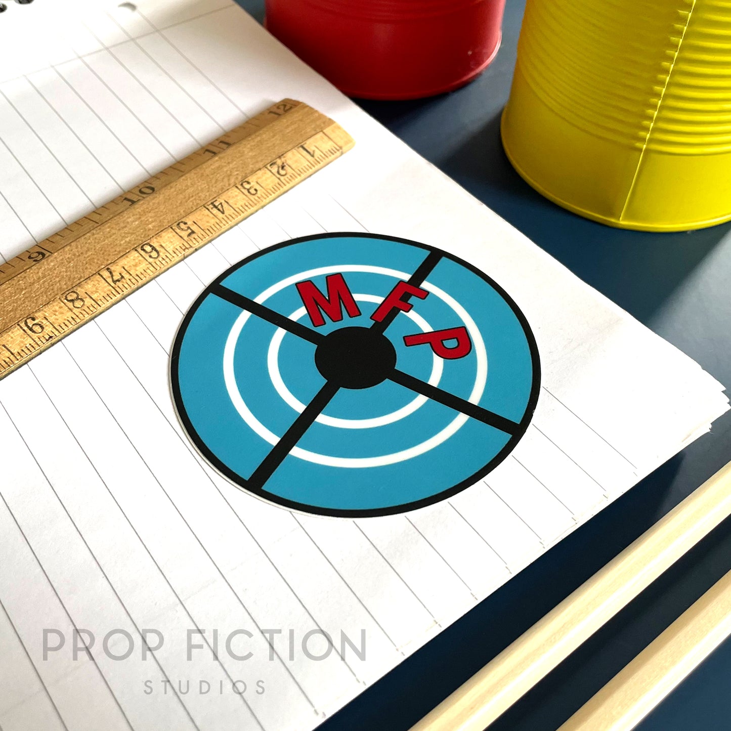 Mad Max - Prop MPF Target Vehicle Sticker / Main Force Patrol Car Display Decal