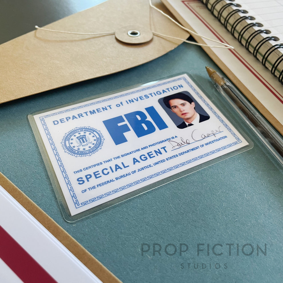 Twin Peaks - Dale Cooper Investigation Prop / Cosplay FBI Agent Wallet ...