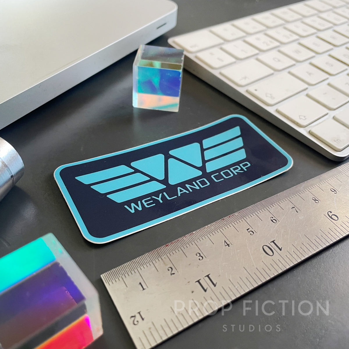 Prop Weyland Corp Display Sticker / USCSS Prometheus Cosplay Equipment Decal
