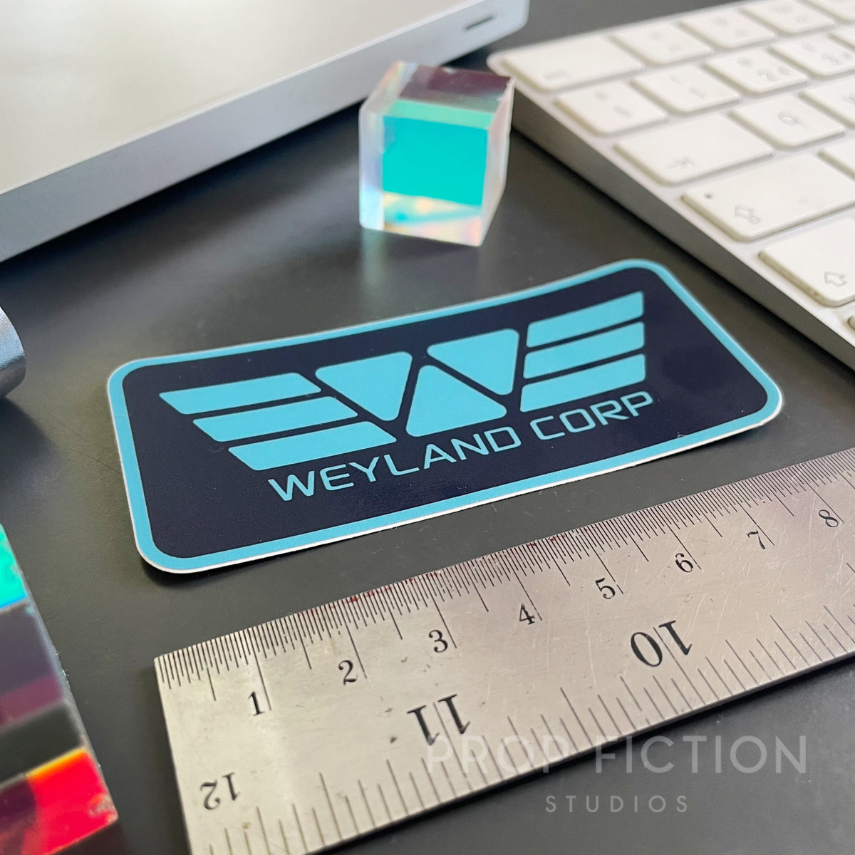 Prop Weyland Corp Display Sticker / USCSS Prometheus Cosplay Equipment Decal