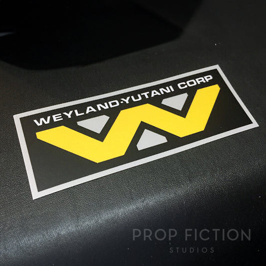 Cosplay Set Dressing Display: Prop Weiland-Yutani Case Sticker / Movie Set Cosplay Equipment Decal