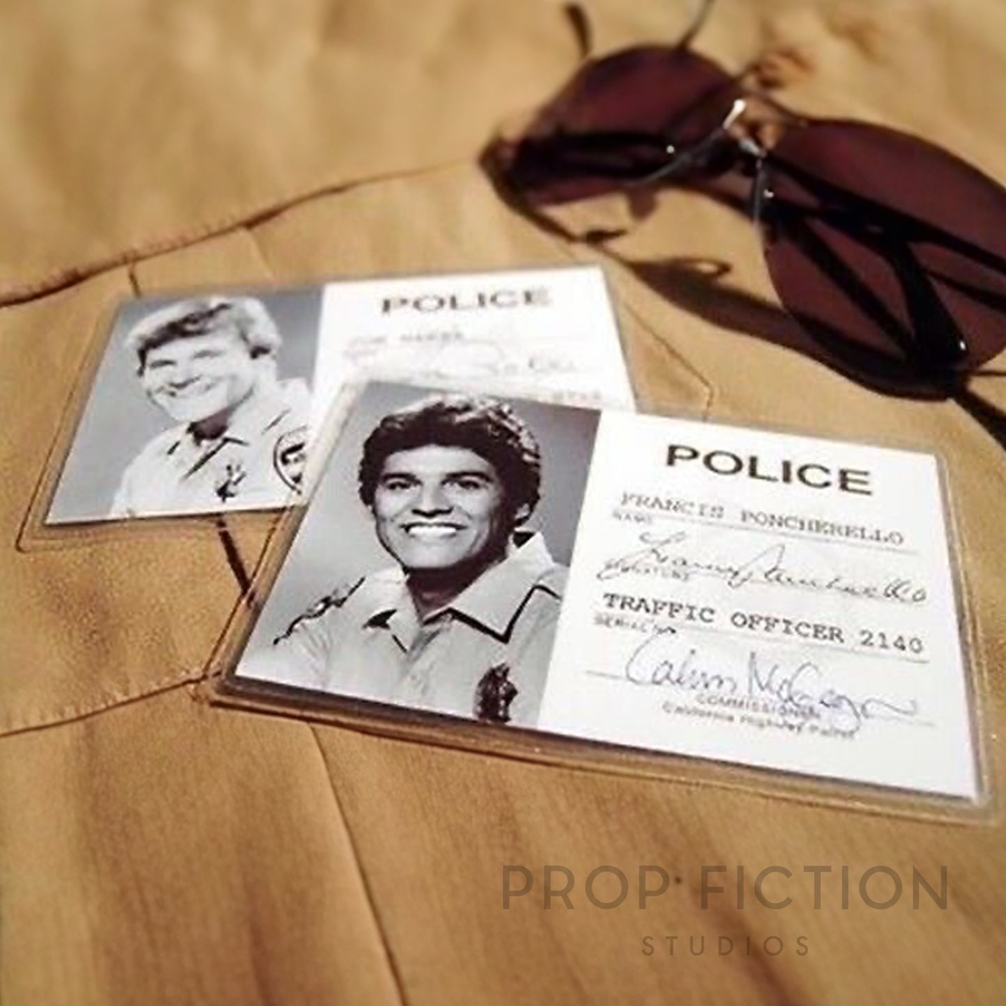 CHiPs - Frank Poncherello & Jon Baker Highway Patrol Prop / Cosplay ID Cards