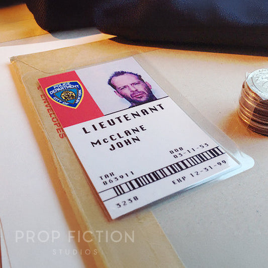 Die Hard 3: With a Vengeance - John McClane Detective Lieutenant Prop ID Card