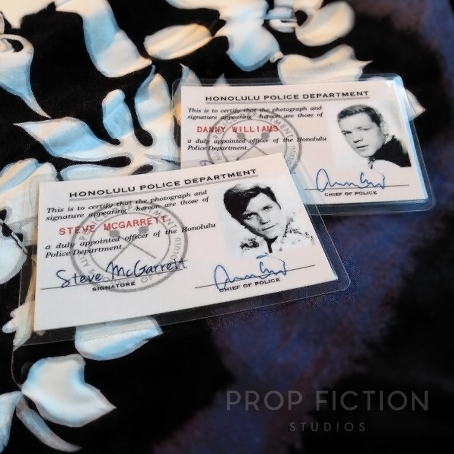 Hawaii Five-O: Steve McGarrett & Danny Williams Detective Prop ID Cards