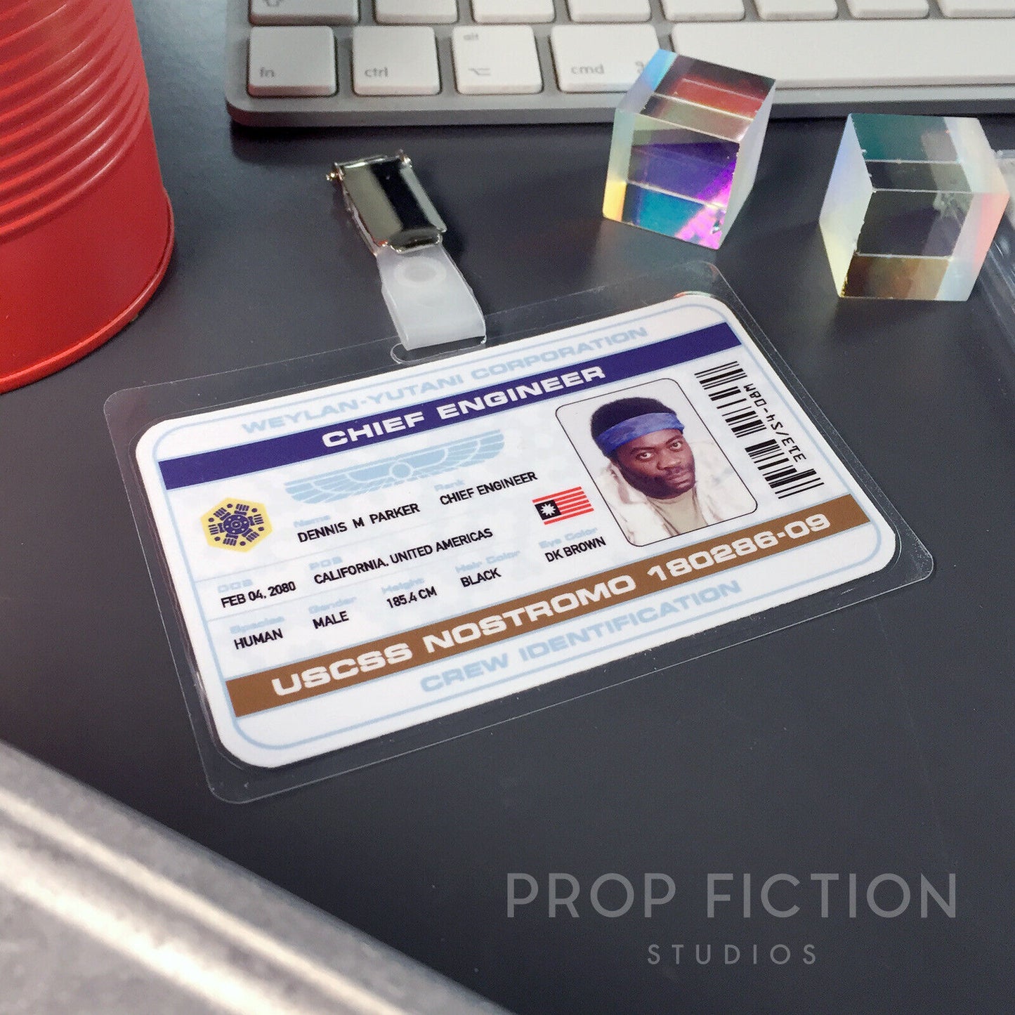 Cosplay Costume IDs: Prop USCSS Nostromo Weylan-Yutani Corporation Crew Cosplay ID Cards