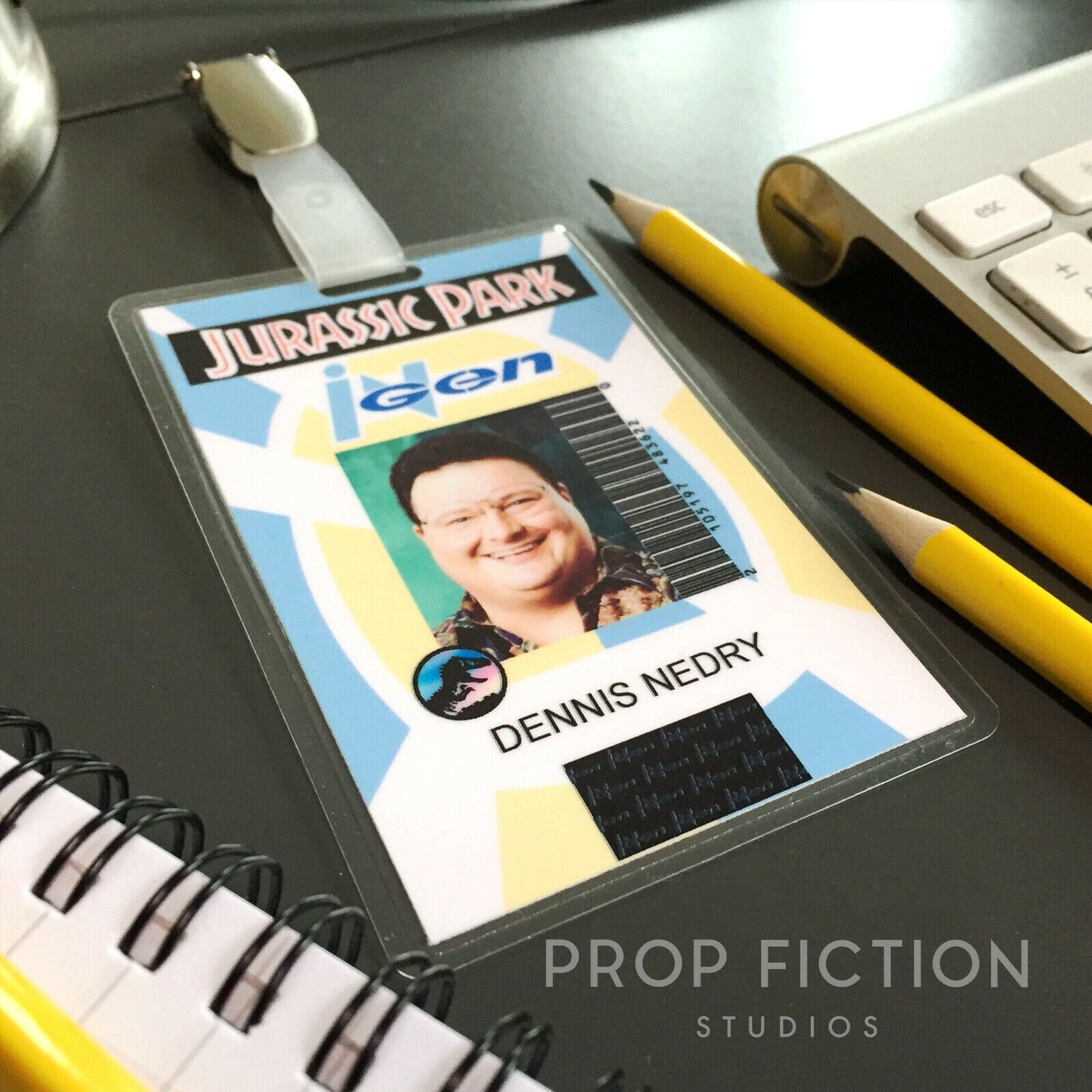 JP / JPU - Prop InGen Security Clip-on Badges / Employee Cosplay ID Cards