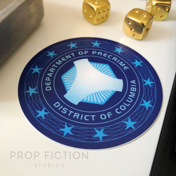 Minority Report: Prop ‘Department of Precrime' Case Sticker / Equipmen ...