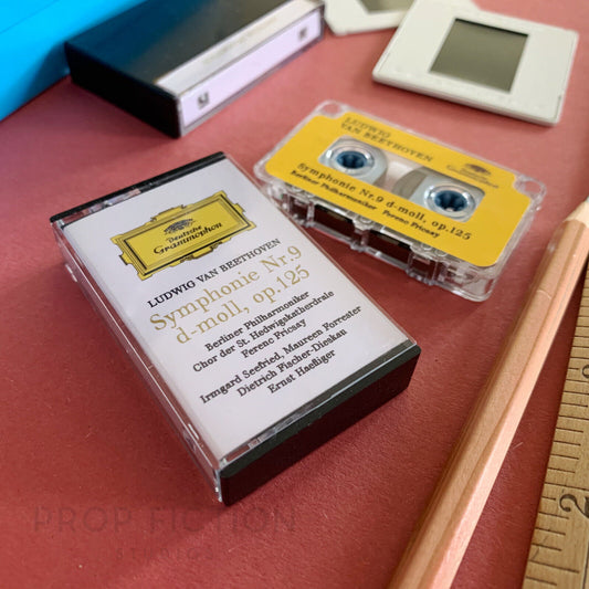 Cosplay Display Prop: Clockwork Orange - Prop Beethoven Mini-Cassette Tape